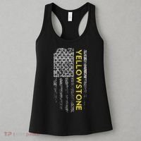 Yellowstone American Flag Women's Tank Top thumb 3