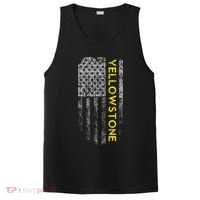 Yellowstone American Flag PosiCharge Competitor Tank thumb 0