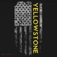Yellowstone American Flag Toddler Hoodie thumb 2