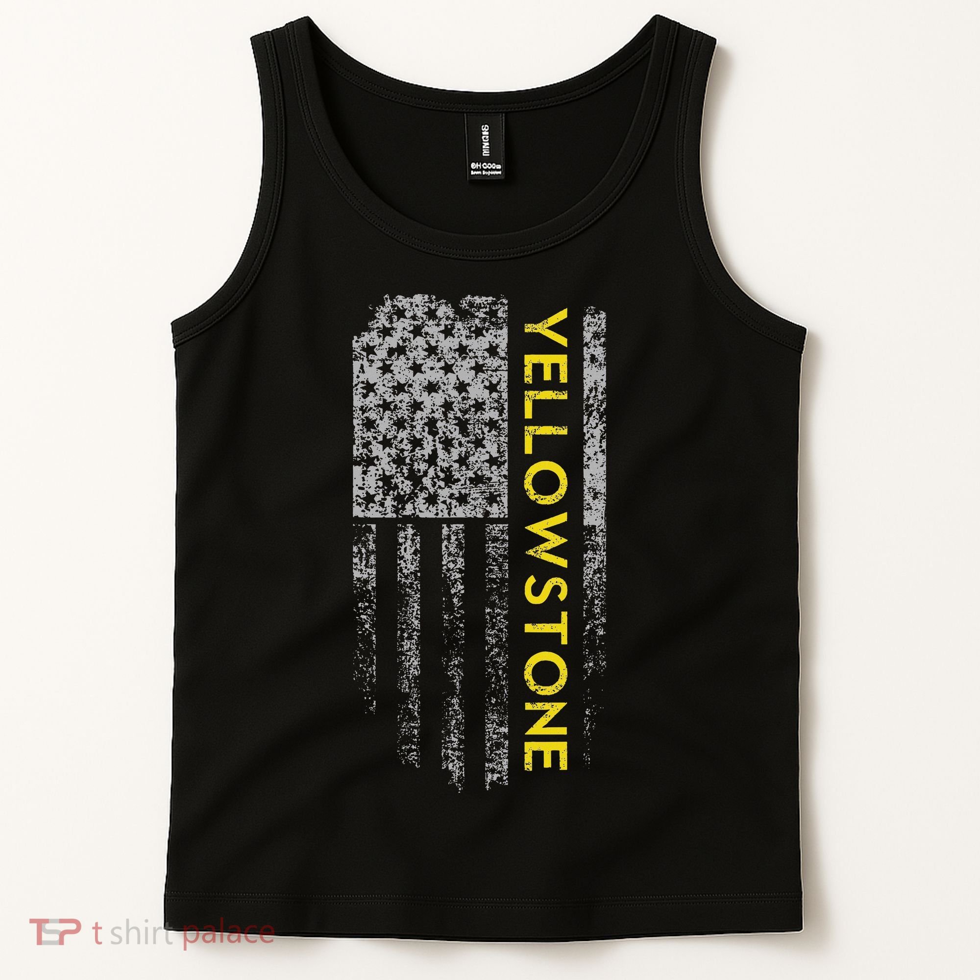 Yellowstone American Flag Tank Top