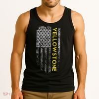 Yellowstone American Flag Tank Top thumb 3
