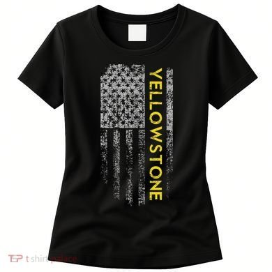 Yellowstone American Flag Women's T-Shirt
