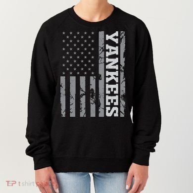 Yankee American Flag Women's Sweatshirt