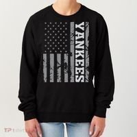 Yankee American Flag Women's Sweatshirt thumb 0