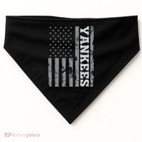 Yankee American Flag USA-Made Doggie Bandana thumb 0