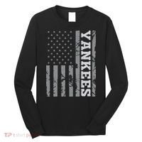 Yankee American Flag Long Sleeve Shirt thumb 0