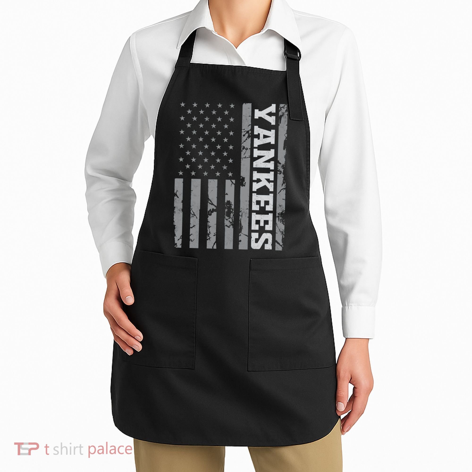 Yankee American Flag Apron