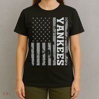 Yankee American Flag T-Shirt thumb 4