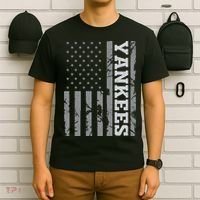 Yankee American Flag T-Shirt thumb 6