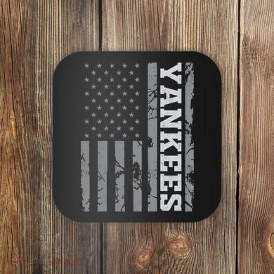 Yankee American Flag Coaster