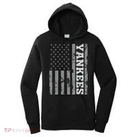 Yankee American Flag Women's Hoodie thumb 0