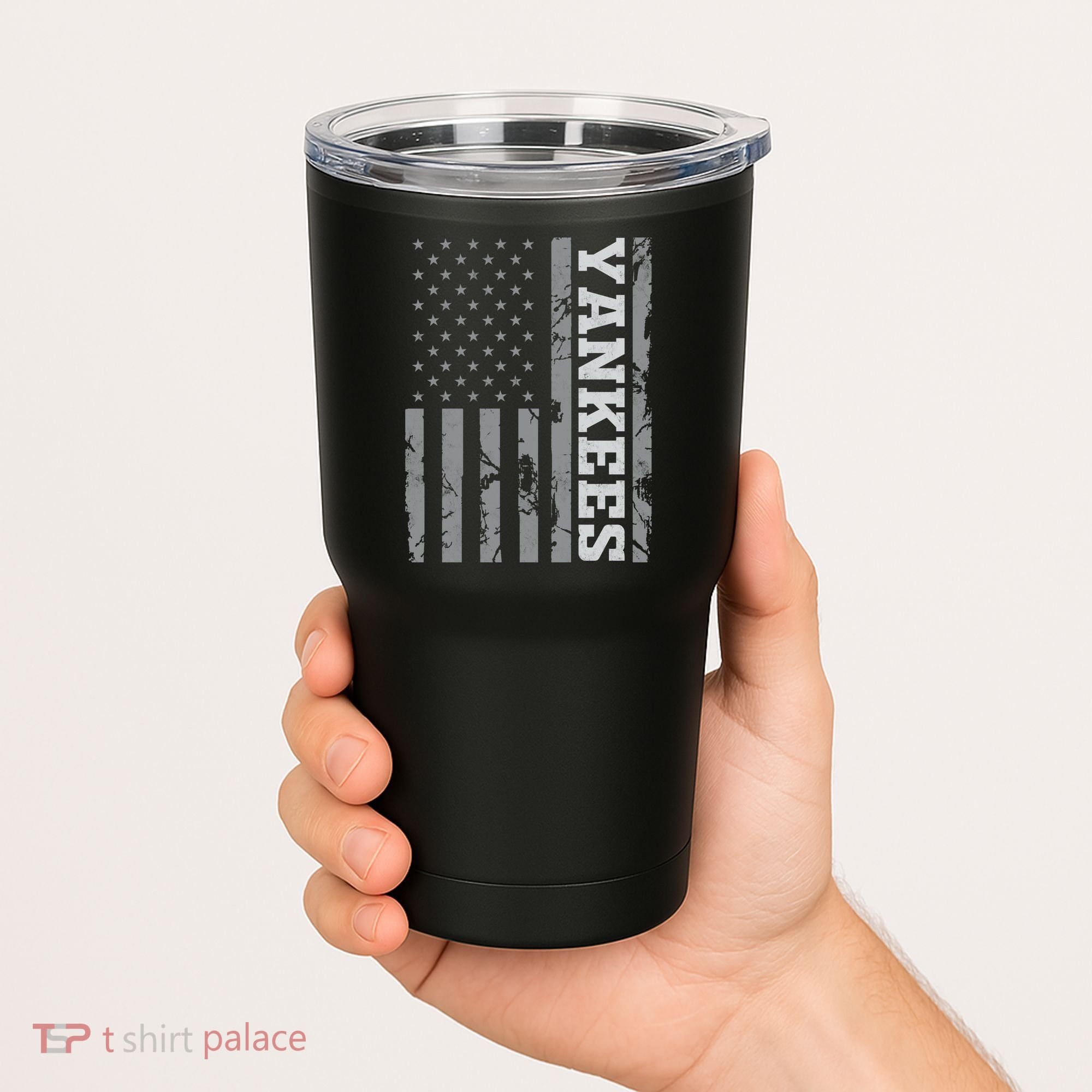 Yankee American Flag Tumbler