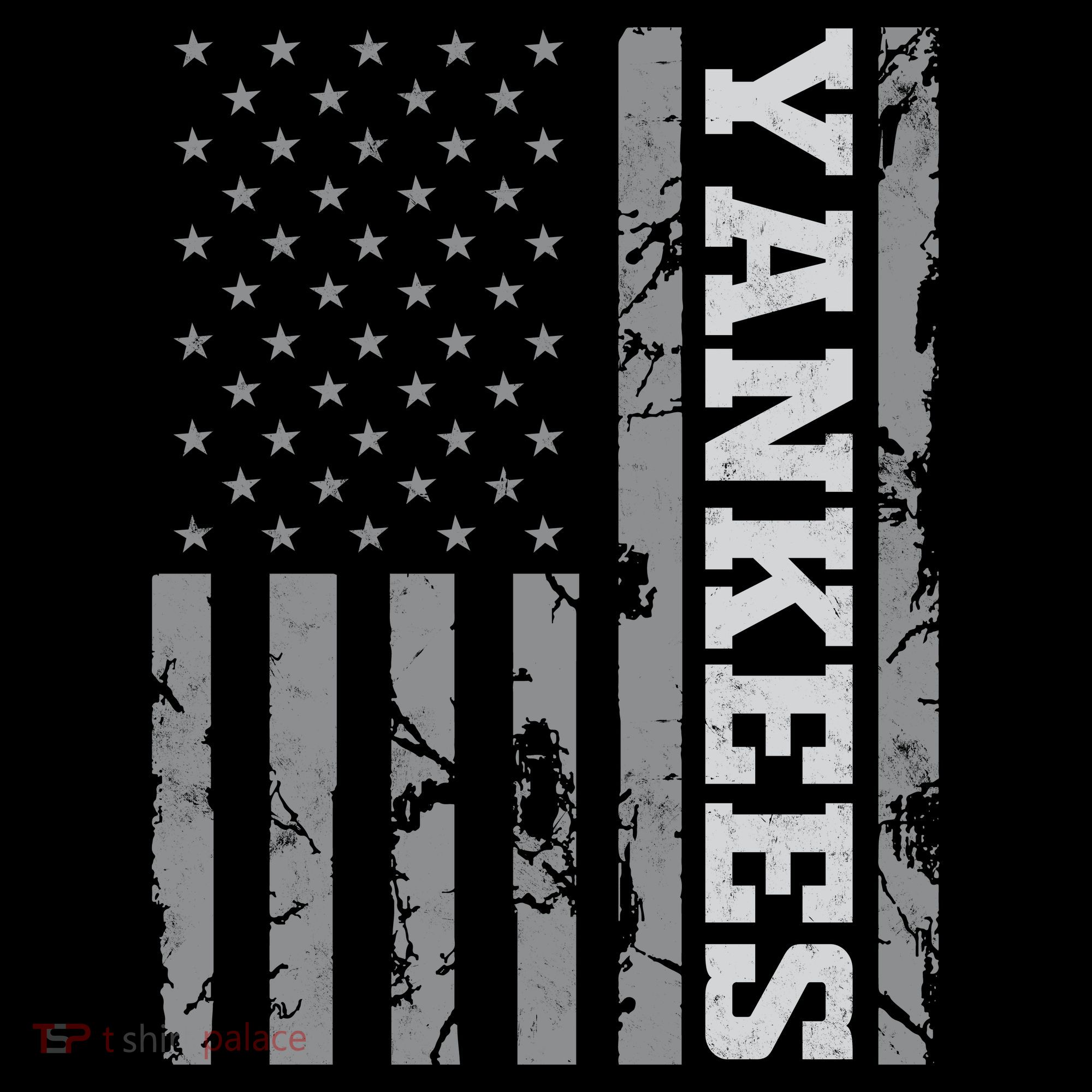 Yankee American Flag Ornament
