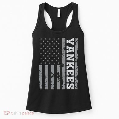 Yankee American Flag Women's Tank Top
