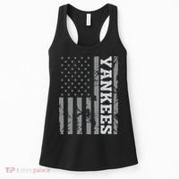 Yankee American Flag Women's Tank Top thumb 0