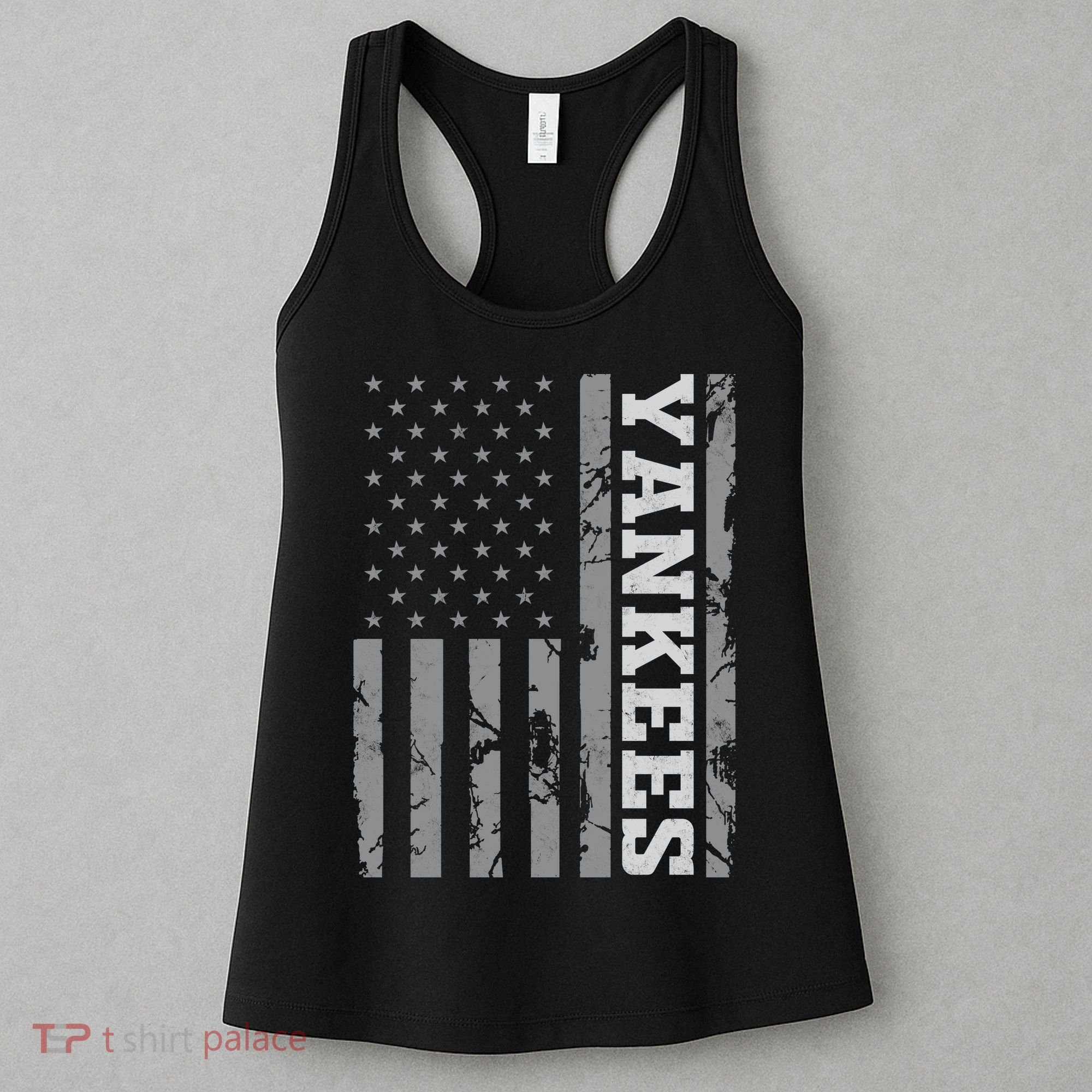 Yankee American Flag Women's Tank Top