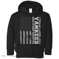 Yankee American Flag Toddler Hoodie thumb 0