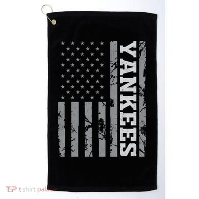 Yankee American Flag Golf Towel
