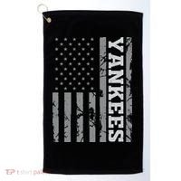 Yankee American Flag Golf Towel thumb 0
