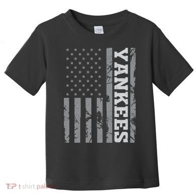 Yankee American Flag Toddler T-Shirt