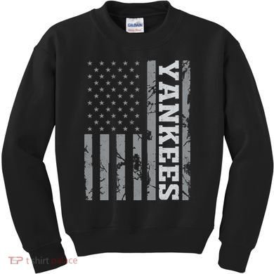 Yankee American Flag Kids Sweatshirt