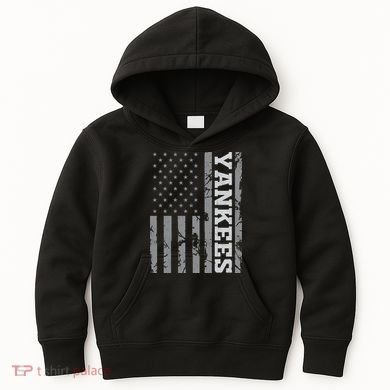 Yankee American Flag Kids Hoodie