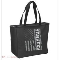 Yankee American Flag Tote Bag thumb 2