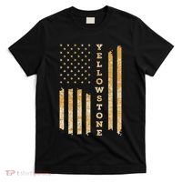 Yellowstone American Flag – Usa National Park T-Shirt thumb 0