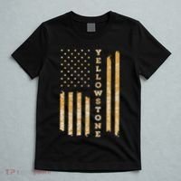Yellowstone American Flag – Usa National Park T-Shirt thumb 5