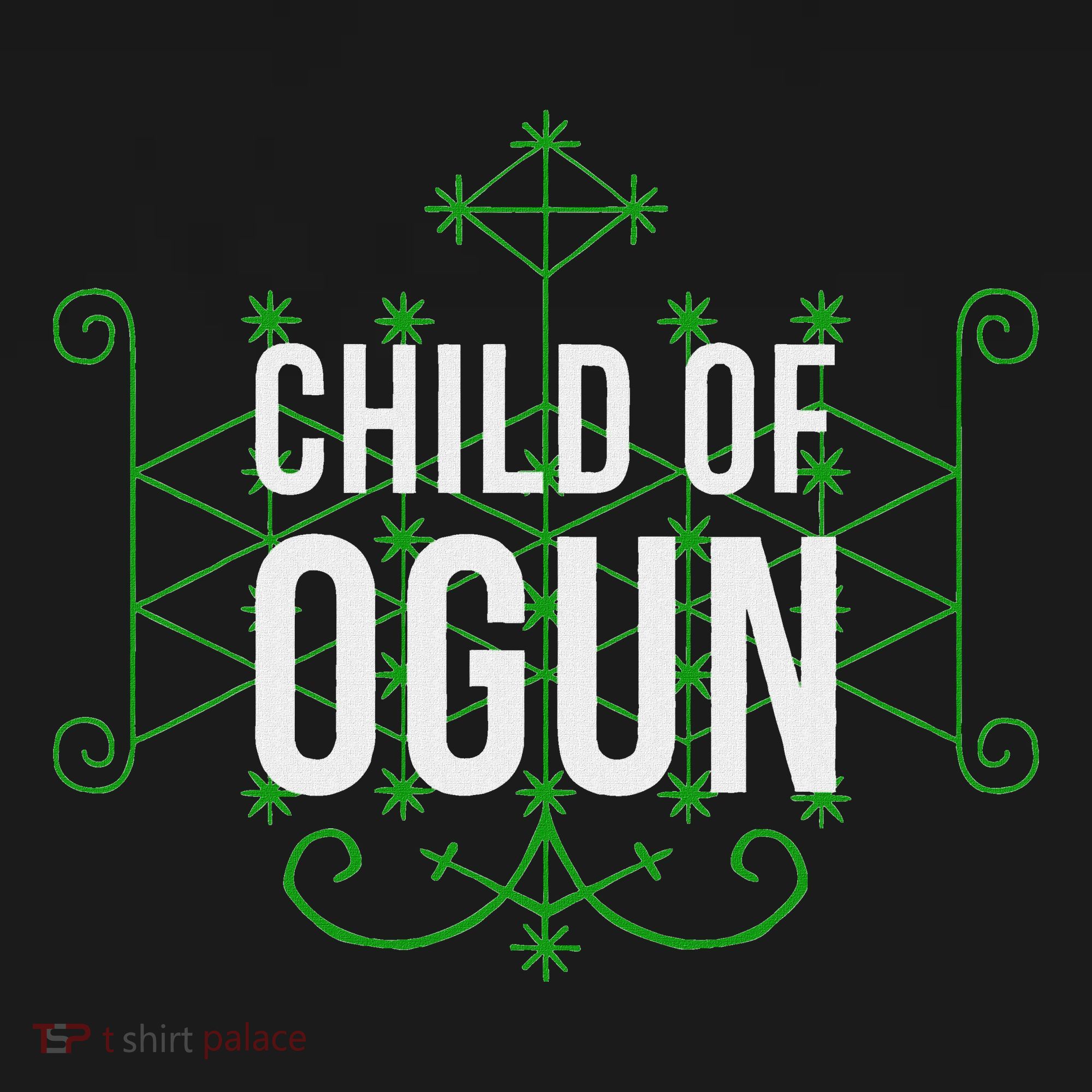 Yoruba African God Hoodoo Veve Orisha Child Of Ogun Apron