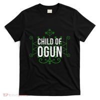 Yoruba African God Hoodoo Veve Orisha Child Of Ogun T-Shirt thumb 0