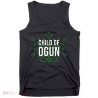 Yoruba African God Hoodoo Veve Orisha Child Of Ogun Tank Top thumb 0