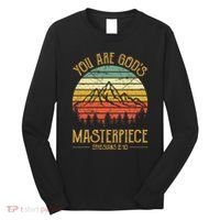 You Are GodS Masterpiece Long Sleeve Shirt thumb 0