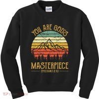 You Are GodS Masterpiece Kids Sweatshirt thumb 0