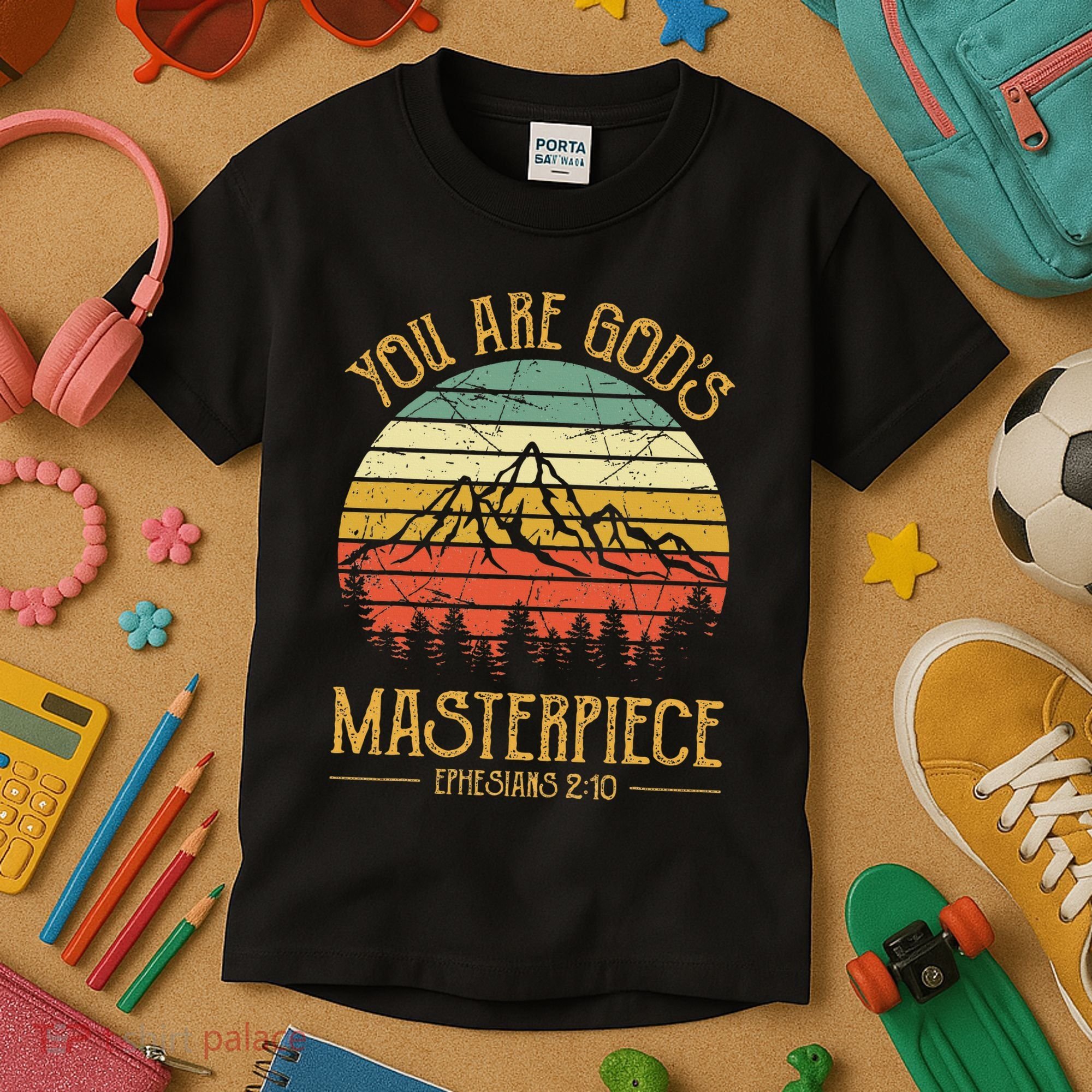 You Are GodS Masterpiece Kids T-Shirt