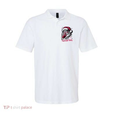 You Aint Gettin Shit Funny Santa Polo