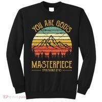You Are Gods Masterpiece Kids Christian Sweatshirt thumb 0