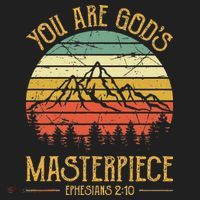 You Are Gods Masterpiece Kids Christian Hat thumb 2