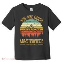 You Are Gods Masterpiece Kids Christian Toddler T-Shirt thumb 0