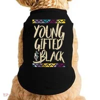 Young Gifted & Black African Pride Doggie Tank thumb 0