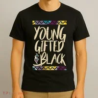 Young Gifted & Black African Pride T-Shirt thumb 3