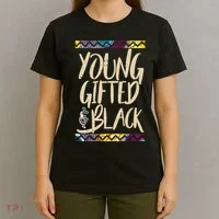 Young Gifted & Black African Pride T-Shirt thumb 4