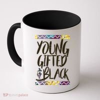 Young Gifted & Black African Pride Coffee Mug thumb 0