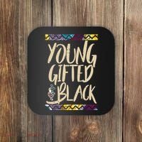 Young Gifted & Black African Pride Coaster thumb 0