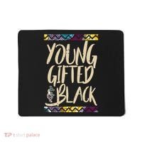 Young Gifted & Black African Pride Mousepad thumb 0