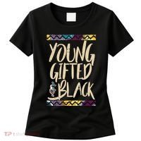 Young Gifted & Black African Pride Women's T-Shirt thumb 0
