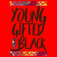 Young Gifted & Black African Pride Santa Hat thumb 1
