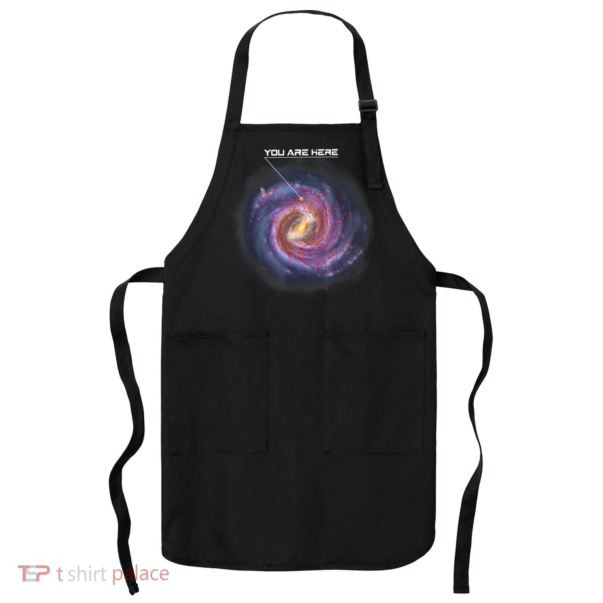 You Are Here Astronomy Milky Way Solar System Galaxy Space Apron