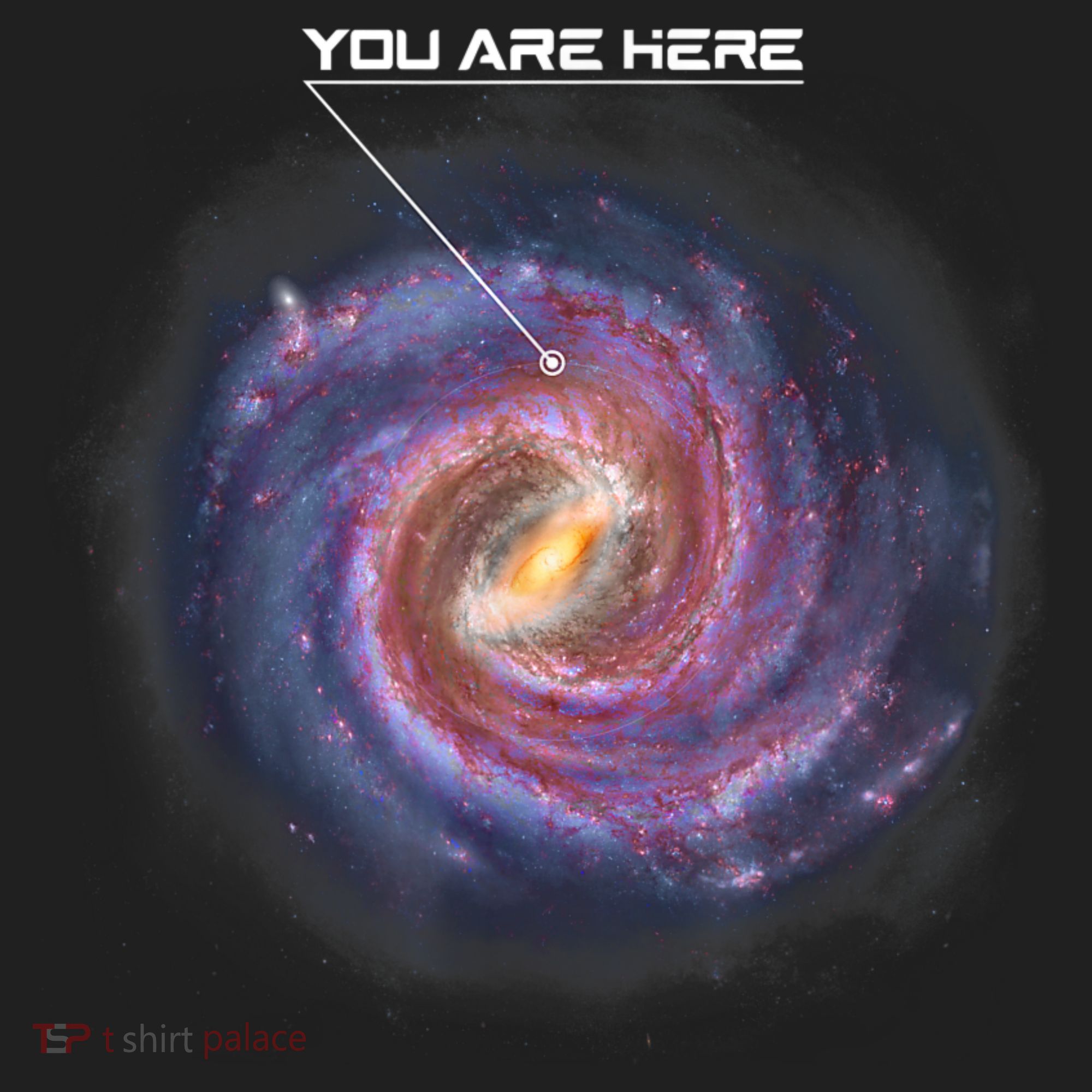 You Are Here Astronomy Milky Way Solar System Galaxy Space Beanie