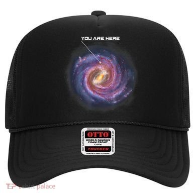 You Are Here Astronomy Milky Way Solar System Galaxy Space Hat